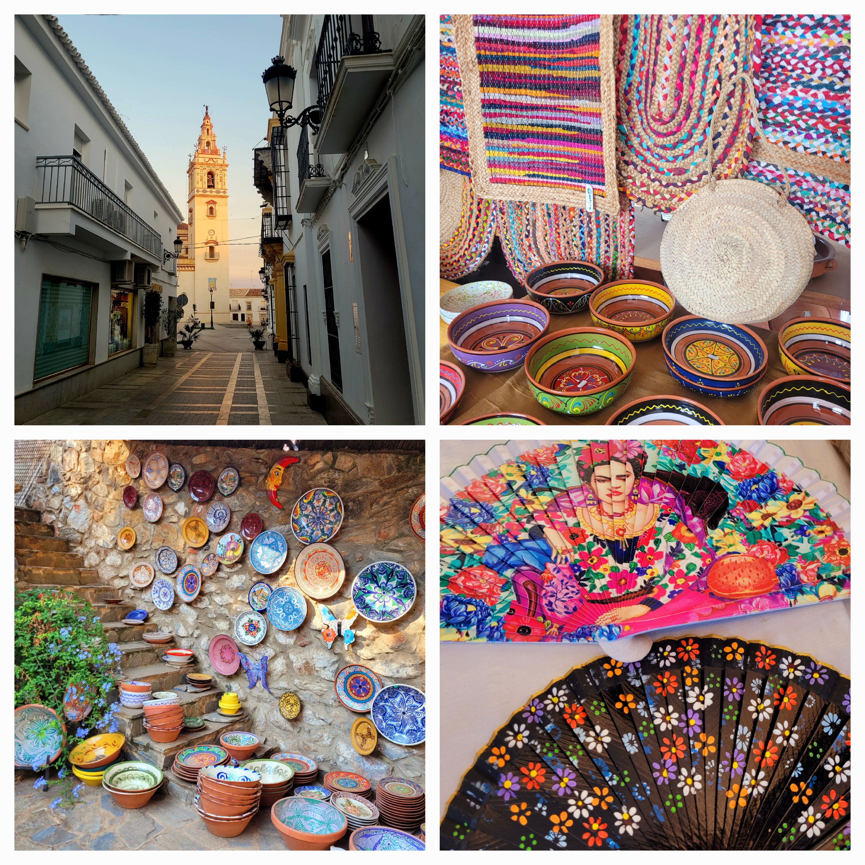 Collage Spanien