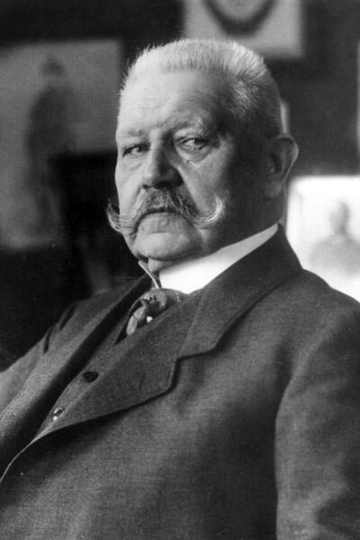 reichspräsident paul von hindenburg c bundesarchiv