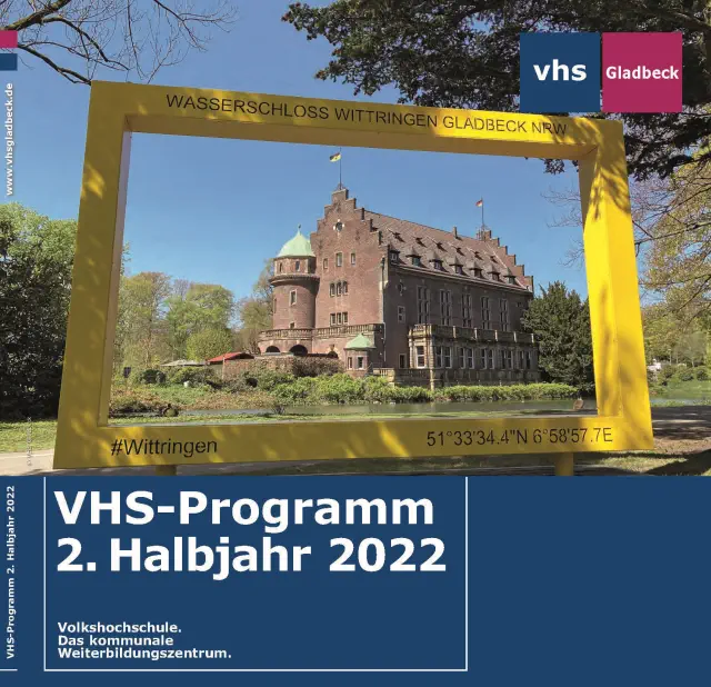 Titelbild Programmheft 1/2022 VHS Gladbeck