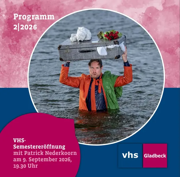 Titelbild des VHS Programm im ersten Semester 2026