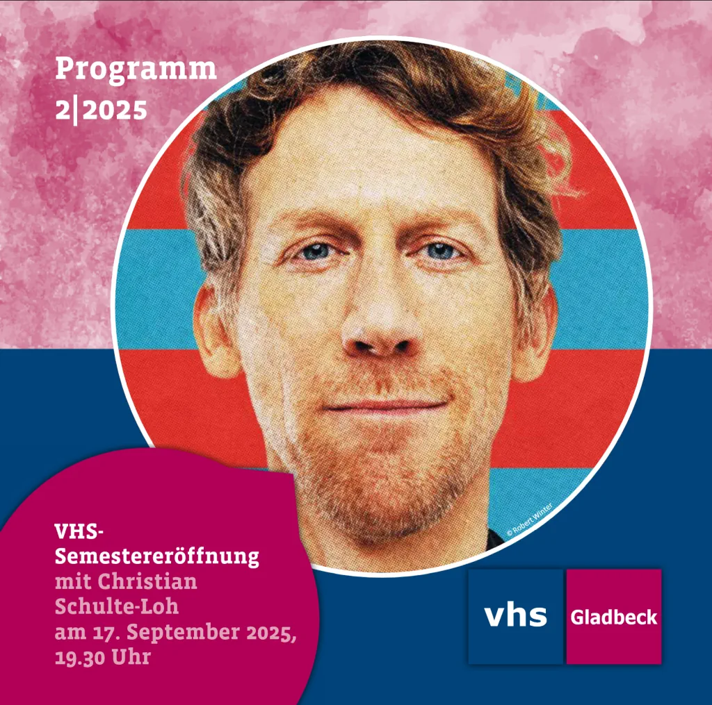 Titelbild des VHS Programm im zweiten Semester 2025 Titelbild des VHS Programm im Zweiten Semester 2025